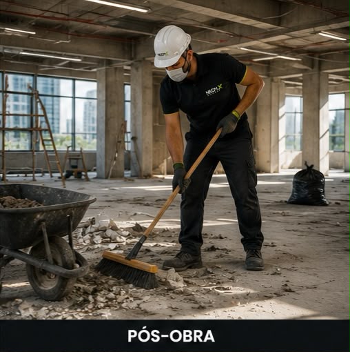 Limpeza pós-obra